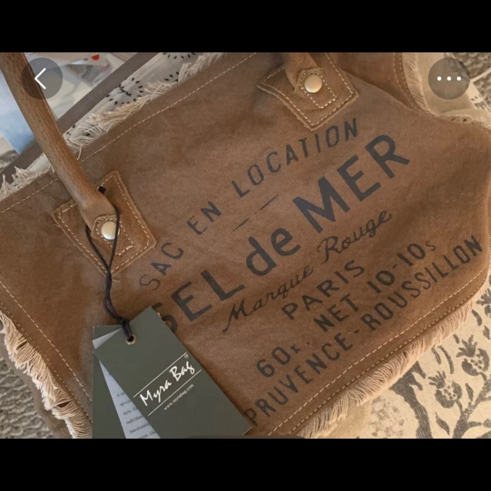 Brand New Myra Sel De Mer Bag